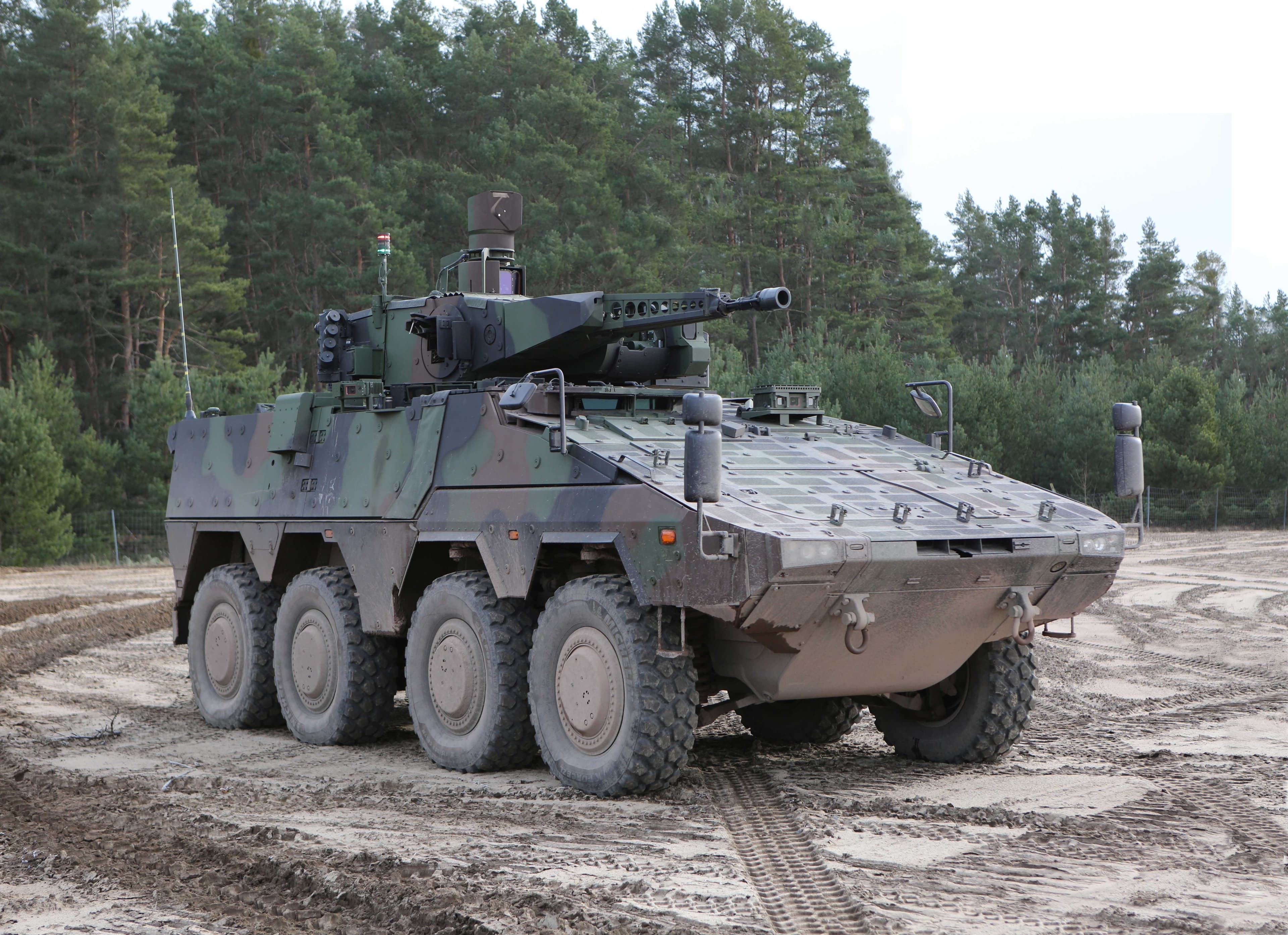 Additional 69 BOXER RCT30 Wheeled Infantry Fighting Vehicles for Germany and the Netherlands