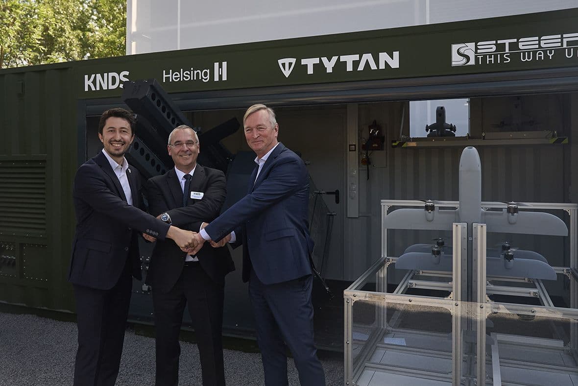 Bolstering Mission-Solution portfolio: KNDS showcases first drone launch container prototype at Eurosatory 2026