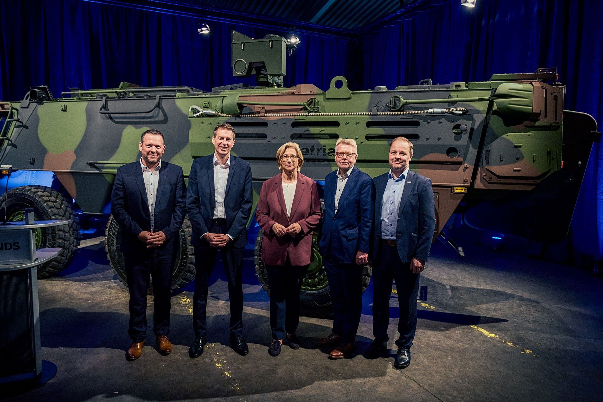 KNDS and Patria reaffirm cooperation on the European 6x6 vehicle program CAVS